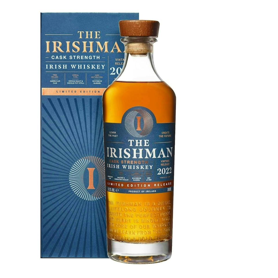 image 1 of Irishman Cask Strength Whiskey