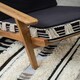 image 2 of Interiors by Premier Cefena Textured Lounge Chair Brown