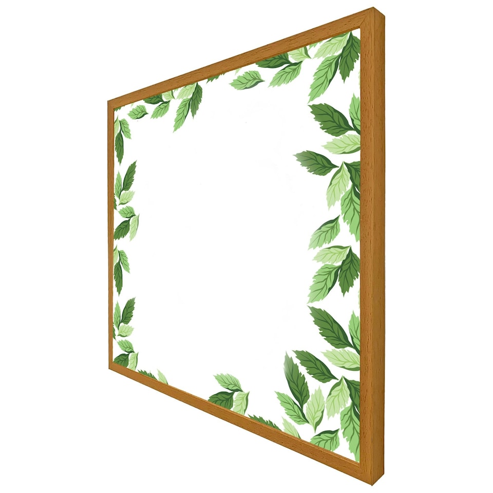 image 1 of Green border (Picture Frame) Brown | XL