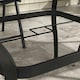 image 8 of Outsunny Garden Dining Table w/ Umbrella Hole, Dining Table for 4, Grey