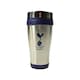 image 1 of Tottenham Hotspur FC Executive Metallic Travel Mug - Silver/Blue - One Size