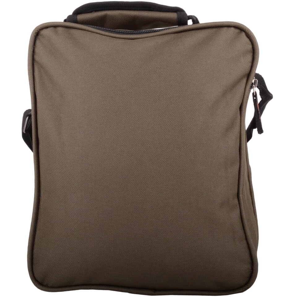 image 1 of Lorenz Canvas Style Multi-Functional Shoulder Cross Body Small Messenger Travel Work Utility Bag | Green | Green