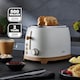 image 2 of GEEPAS 2 Slice Toaster NordiQ Design,850W Cream
