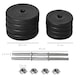 image 5 of HOMCOM 20KG Adjustable Dumbbells Weight Set Hand Weight for Body Fitness