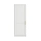 image 1 of Austen 1 Door Wardrobe - Engineered Wood/Metal - L58 x W50 x H220 cm - White/Gold White