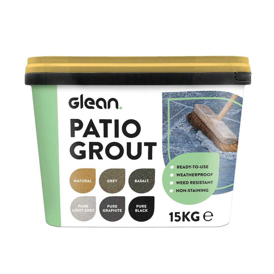 image 1 of Glean Patio Grout - Natural - 15kg