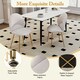 image 5 of COSTWAY Dining Chairs Set of 2 Accent Chairs Grey