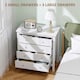 image 6 of HOMCOM Modern Chest Of Drawers, 5 Drawer Unit Storage Chest for Bedroom