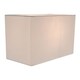 image 4 of Contemporary and Stylish Dove Grey Linen Fabric Rectangular Lamp Shade | Grey | Grey | 1