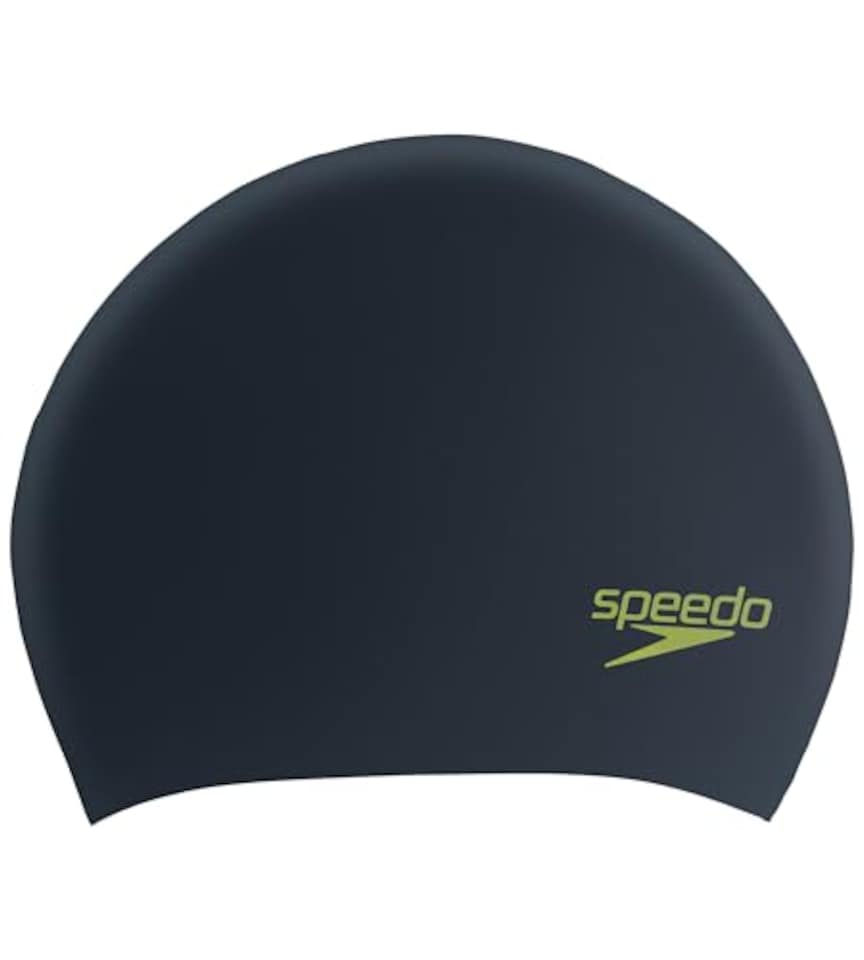 image 1 of Speedo Junior Long Hair Silicone Swim Cap