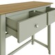 image 7 of Taberno 2 Drawer Dressing Table Sage Green Green
