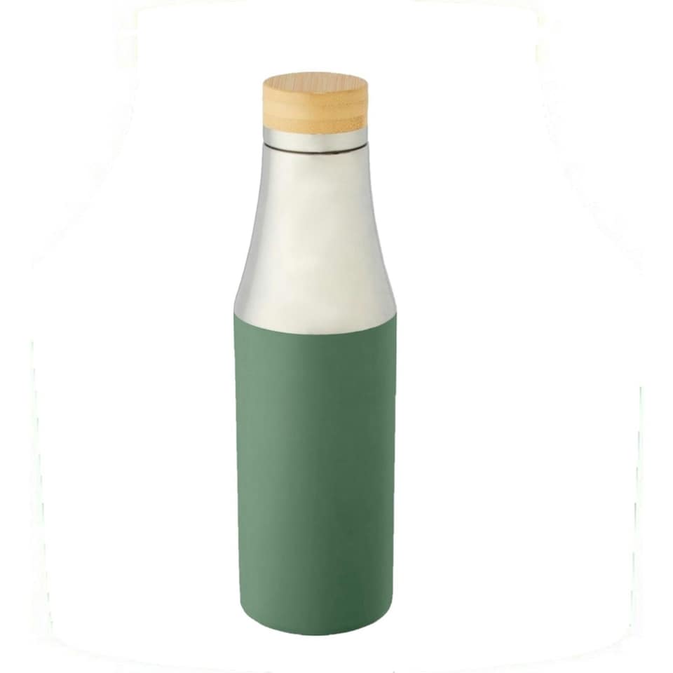 Avenue Hulan Stainless Steel 540ml Water Bottle - Green Heather - One Size