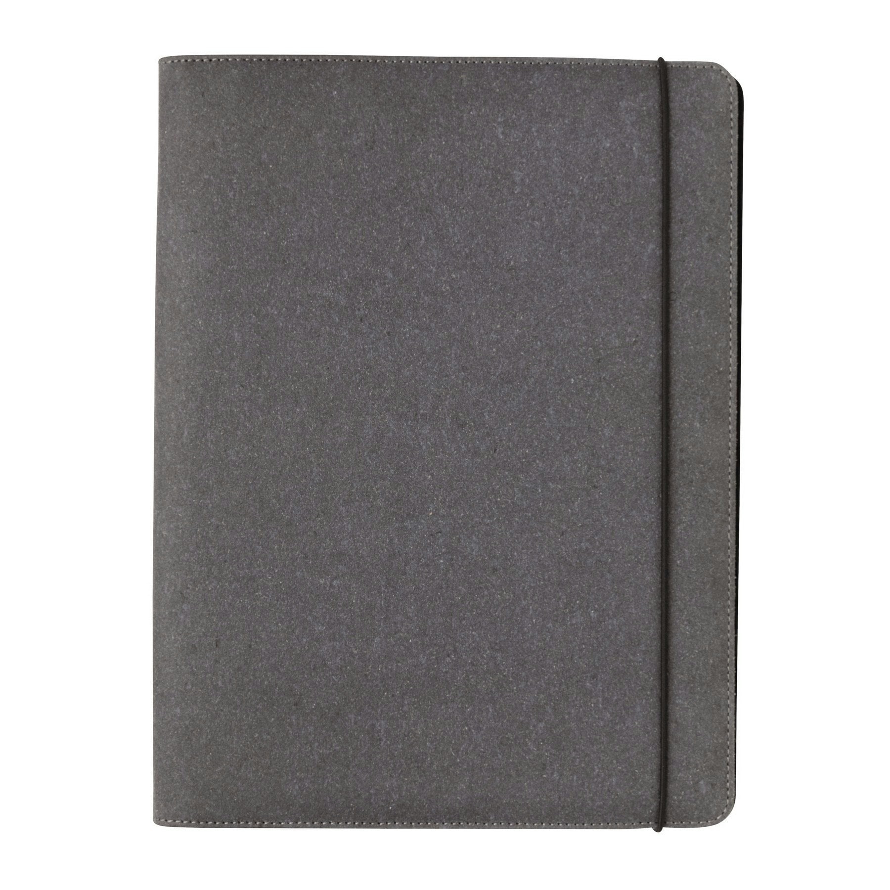 XD Collection Recycled Leather A4 Portfolio - Grey - One Size