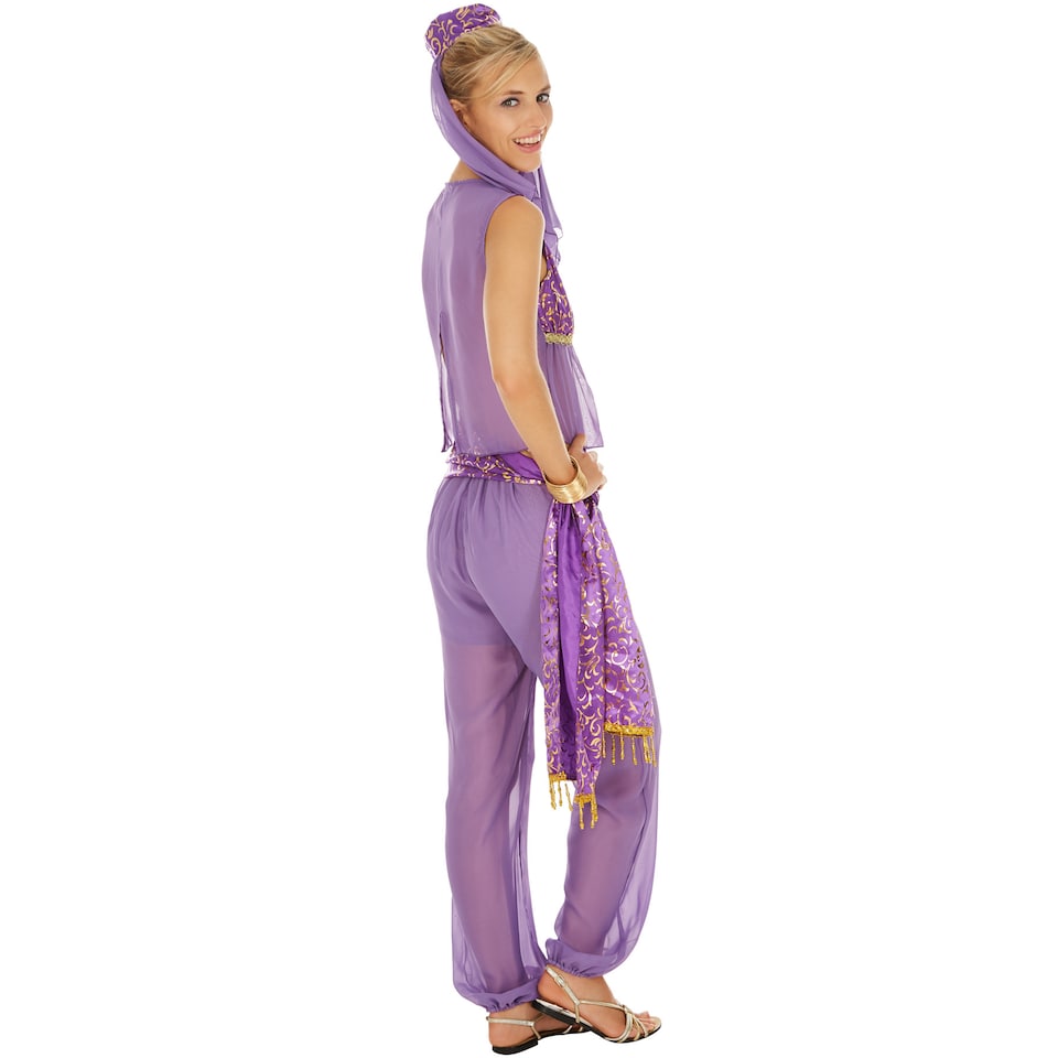 image 1 of Womens Magical Genie Costume | Purple | purple | XL | 1