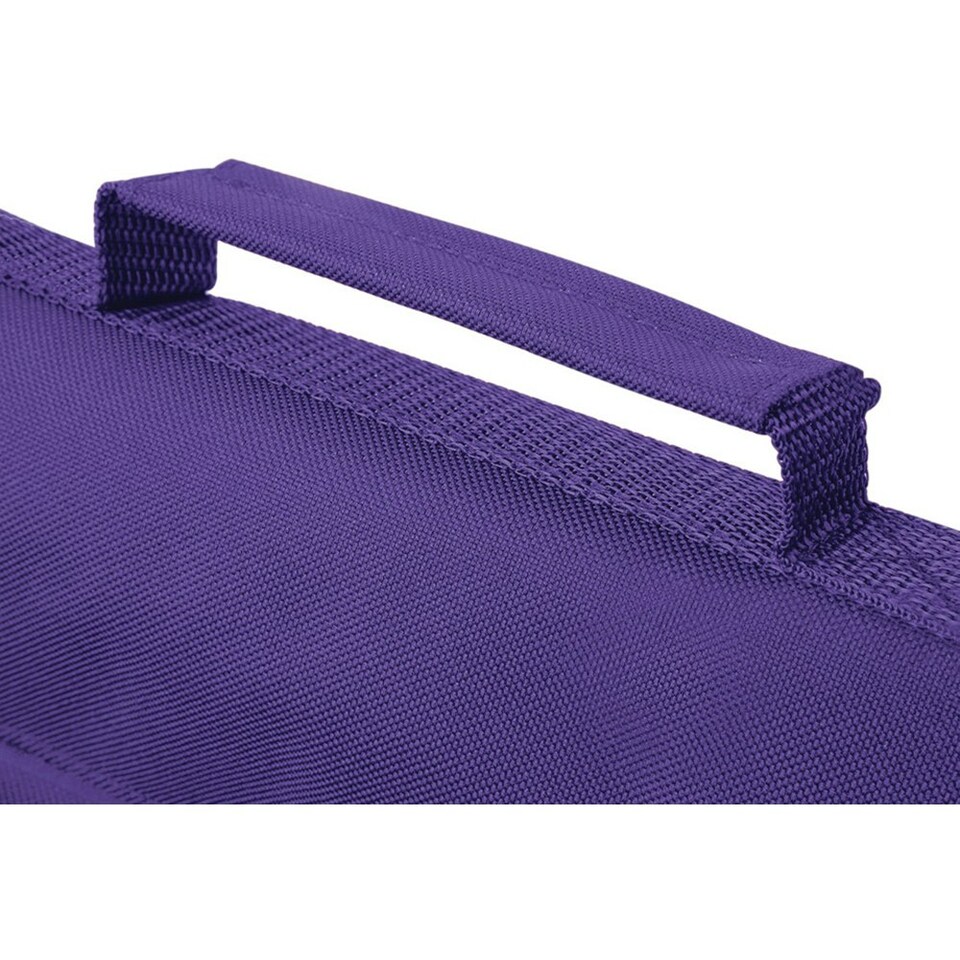 image 1 of Quadra Classic Book Bag - 5 Litres - Purple - One Size