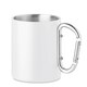 image 1 of MidOcean Arom Metal Carabiner Clip Mug - White - One Size