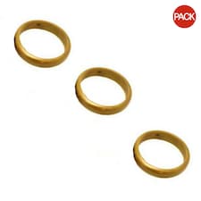 Sear Balloon Plastic Bangle Balloon Weight (Pack of 100) - Gold - One Size