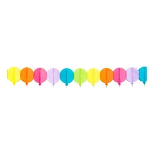 Paper Projects Balloons Banner - Multicoloured - One Size