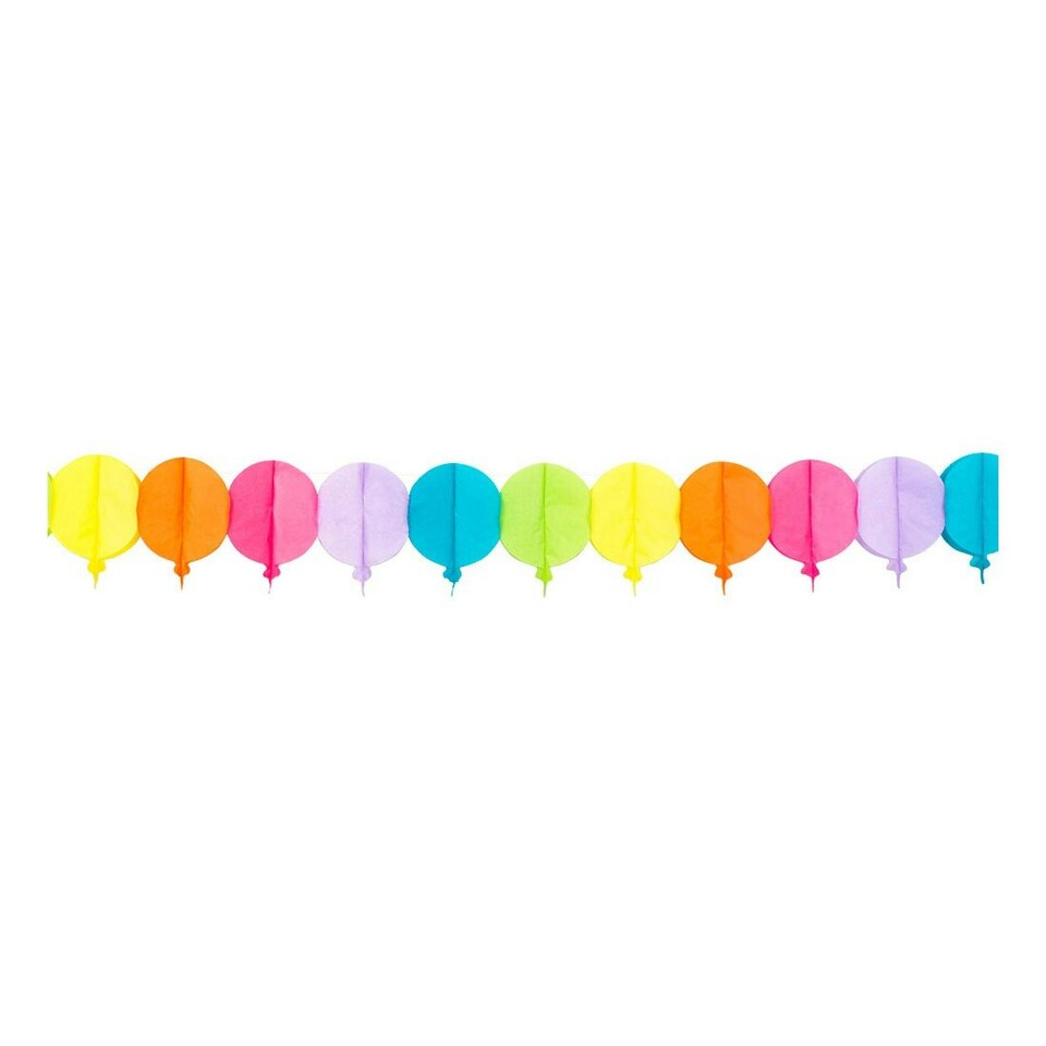 Paper Projects Balloons Banner - Multicoloured - One Size