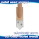 image 2 of Harbour Housewares Wooden Long Handle Weed Brush - 120cm
