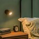 image 1 of ValueLights Benton Black IP44 Bathroom Adjustable Wall Light Black