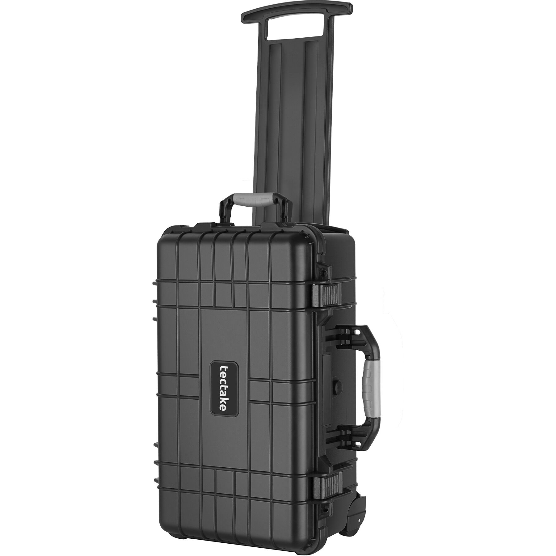 Camera Case - hard shell, foam inserts, waterproof, telescopic handle | Black | black | 1