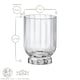 image 3 of Bormioli Rocco Florian Whisky Glasses - 300ml - Blue - Pack of 6 Blue
