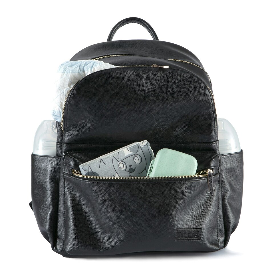 image 1 of Allis Baby Changing Backpack - Black Black