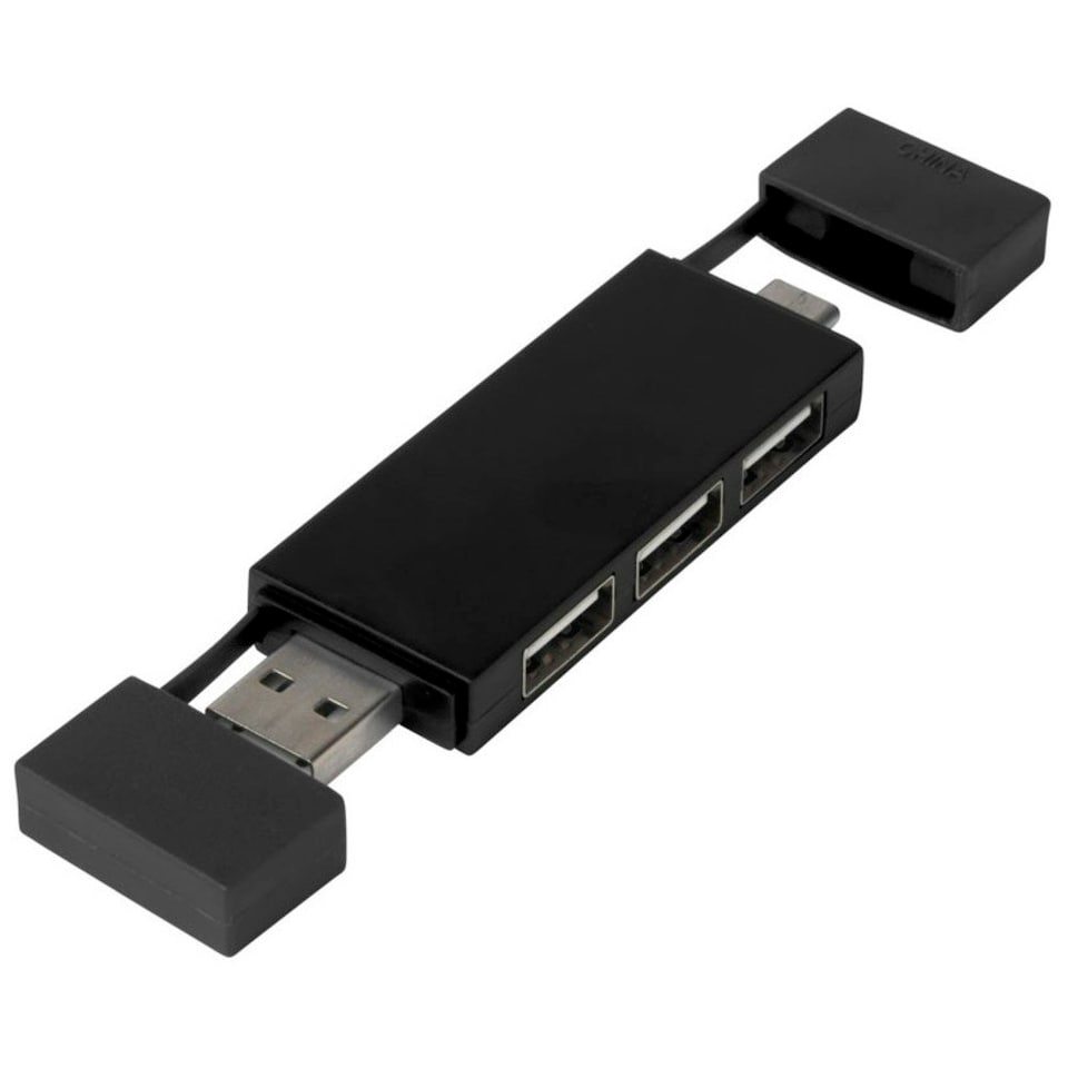 image 1 of Bullet Mulan Double USB Socket - Solid Black - One Size