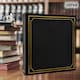 image 2 of ARPAN Large Slip In Photo Album Holds 500 Photos 6x4" (10x15cm) – Gold Stamp Padded Cover Photo Album – Black Memory Book for Family, Wedding & Travel Pictures