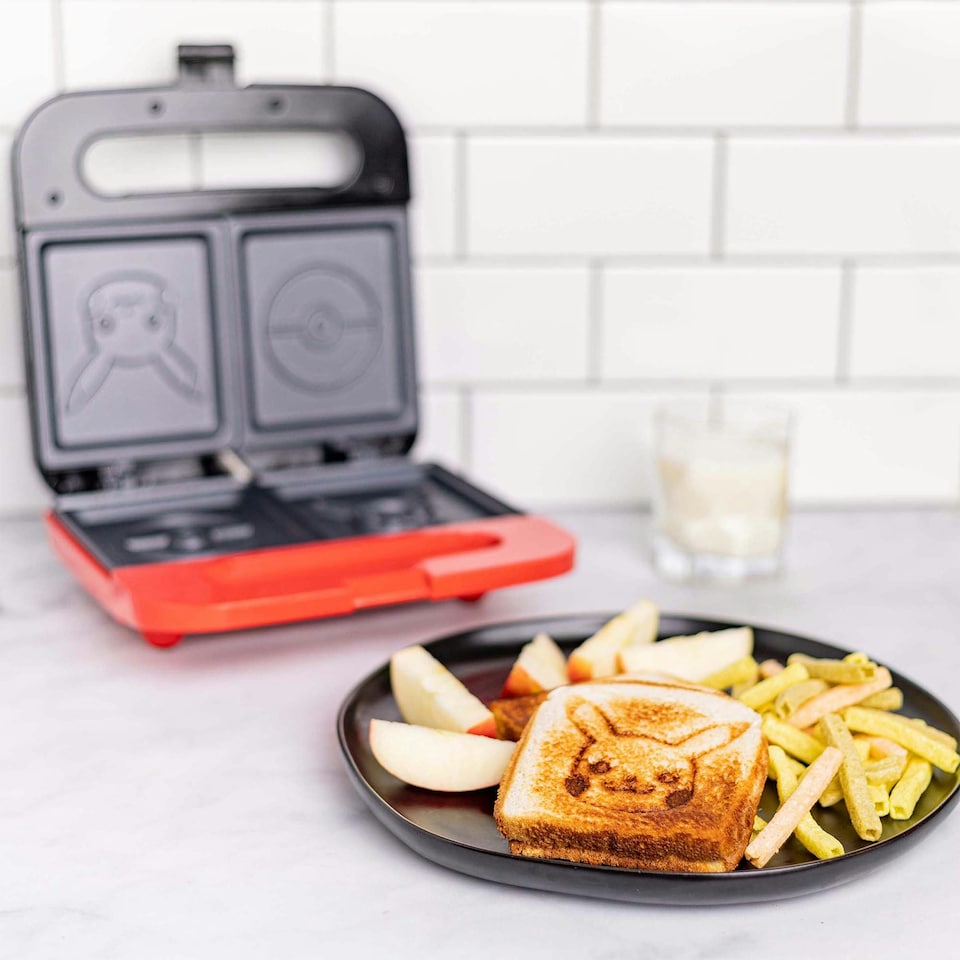 image 1 of Uncanny Brands Pokemon Grilled Cheese Maker/Panini Press UK