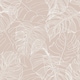 image 1 of Monstera Leaf Wallpaper in Nude | Pink | Nude