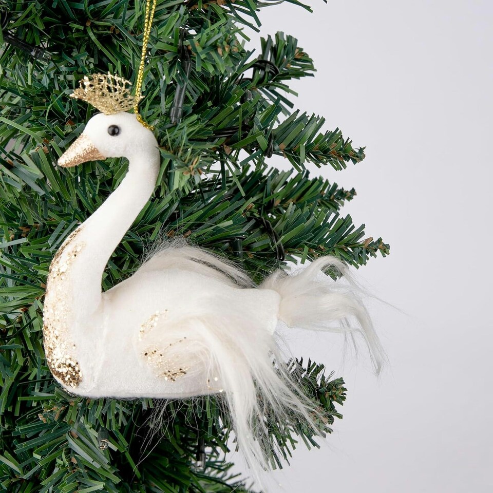 image 1 of 3 White Swans (12x13cm)