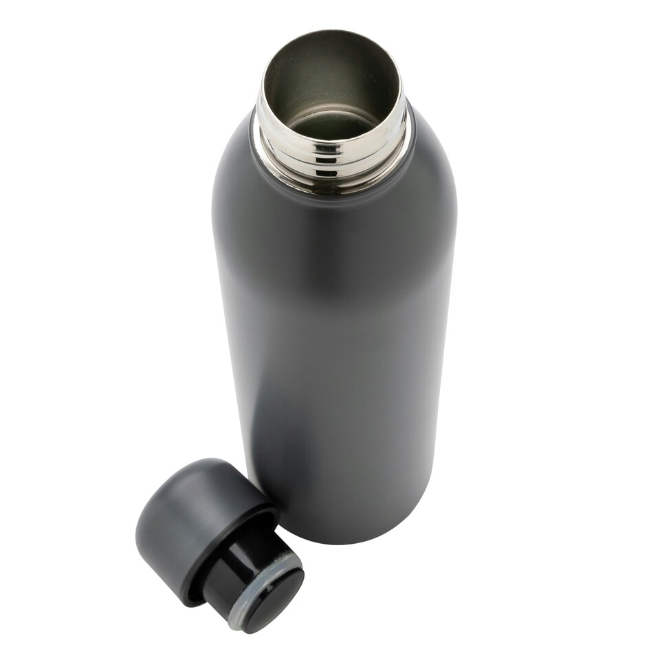 image 1 of XD Collection Recycled Stainless Steel 500ml Thermal Flask - Anthracite - One Size | Grey | One Size