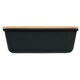 image 2 of MidOcean Thursday Bamboo 1L Lunch Box - Black - One Size
