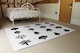 image 3 of Tree Silhouette Illustrations Designer Rug | Multi