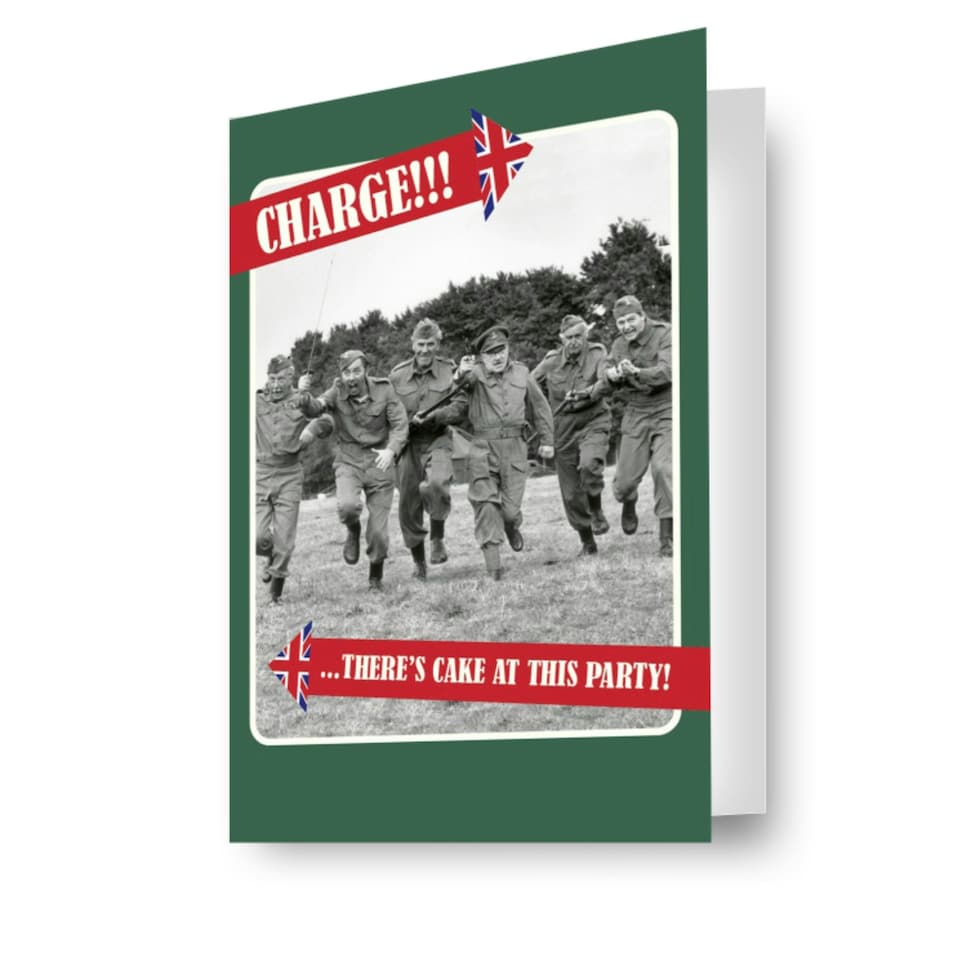 image 1 of Dad's Army Birthday Card