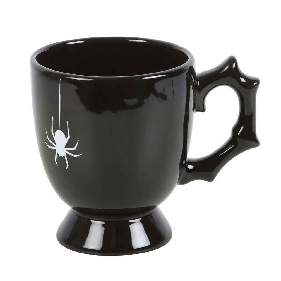 image 1 of Something Different Spider Tea Cup - Black - One Size