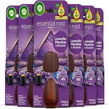 Air Wick |Relaxing Lavender |Essential Mist Refill|20ml | Pack of 6| Lasts up to 270 days