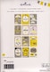 image 2 of Baby Milestone Hallmark New Cards 6 double sided printed.