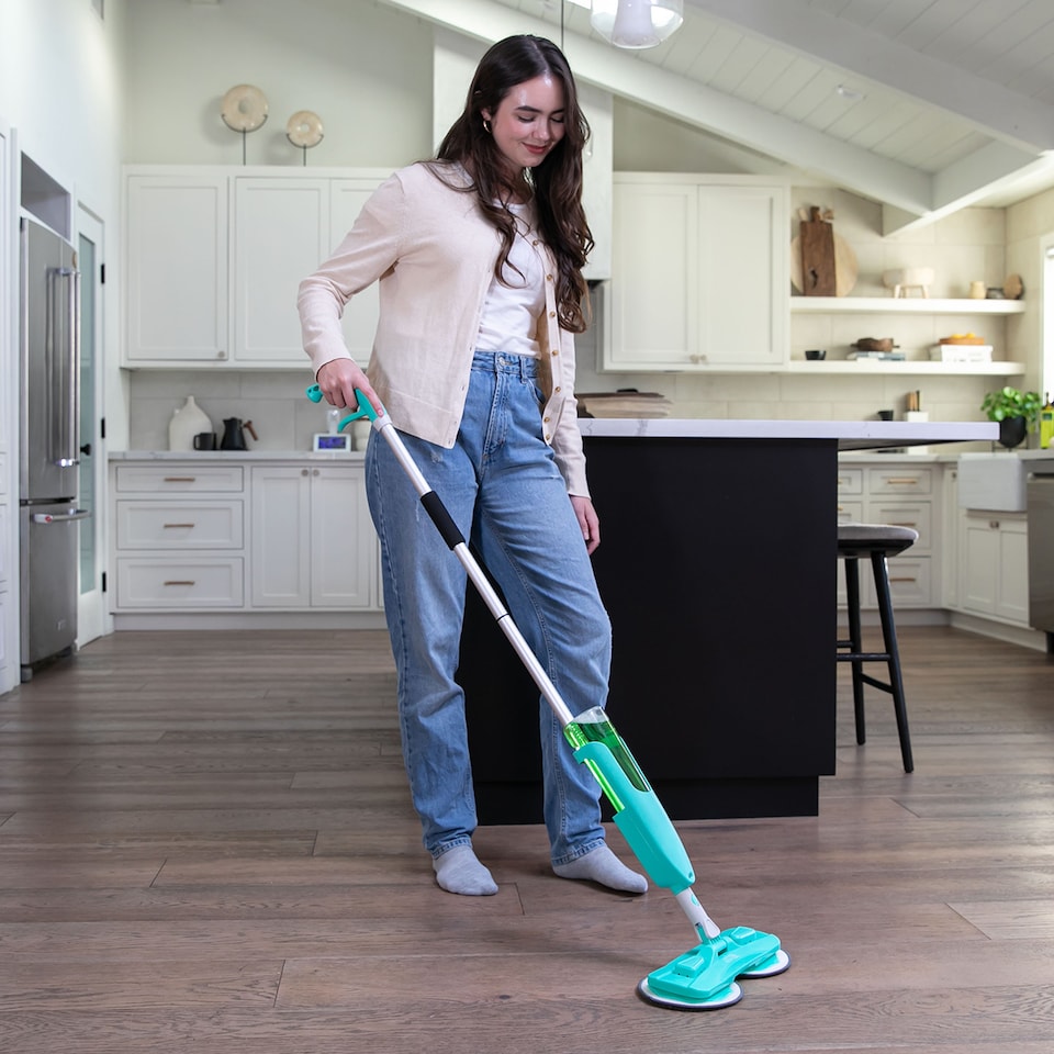 image 1 of Spring & Spruce Spray N Spin Mop