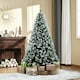 image 2 of HOMCOM 6FT Artificial Christmas Tree Xmas Indoor Decoration, Automatic Open