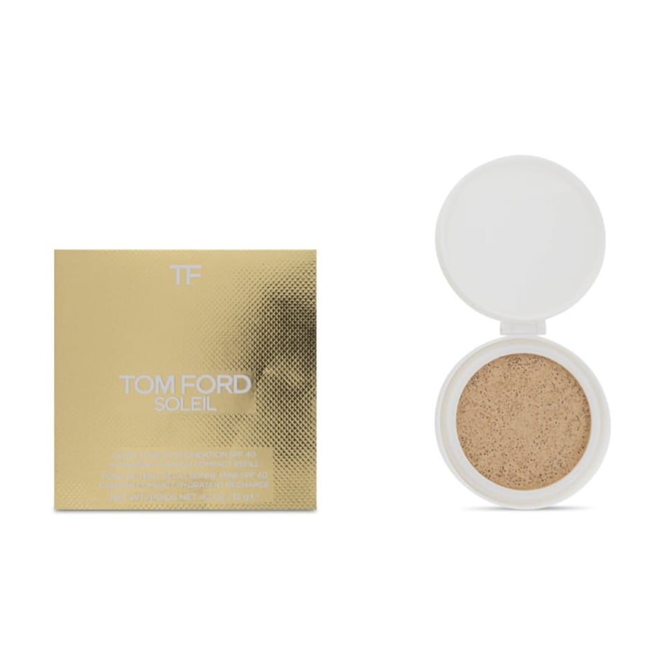 image 1 of Tom Ford Soleil Glow Tone Up Foundation Cushion Compact Refill 0.5 Porcelain N/A