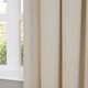 image 4 of Furn Soft Chenille Blackout Eyelet Curtain Pair, 168cm width x 183cm drop | Cream | Ecru | 1