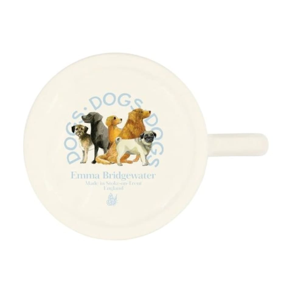 image 1 of Mug: 1 x 300ml Emma Bridgewater Dachshund 1/2 Pint Mug, Ceramic White