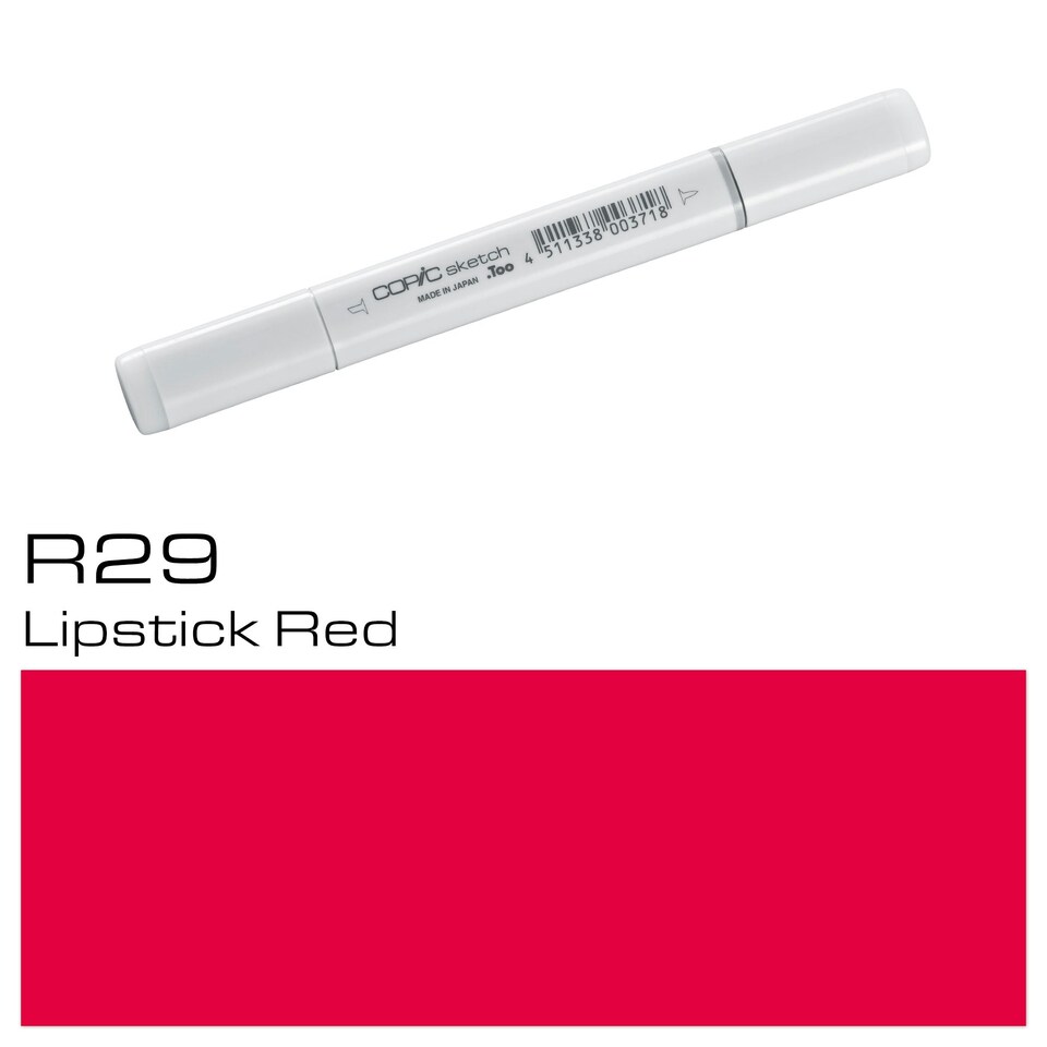 image 1 of Copic Sketch Marker, Lipstick Red, Single Pen