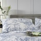 image 3 of Toile De Jouy 200 Thread Count 100% Cotton Luxury Duvet Cover Pink | Pink | Super King