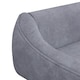 image 8 of PawHut Dog Sofa Bed Raised Couch with Wooden Frame and Soft Cushion, Grey