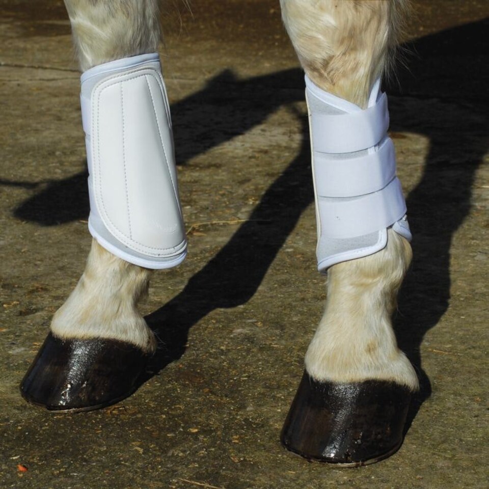 image 1 of Rhinegold Breathable Neoprene Brushing Boots Black | Size: X-Full
Colour: Black