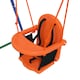 image 8 of Outsunny Garden Swing Set for Toddlers w/ Safety Belt - Orange and Blue